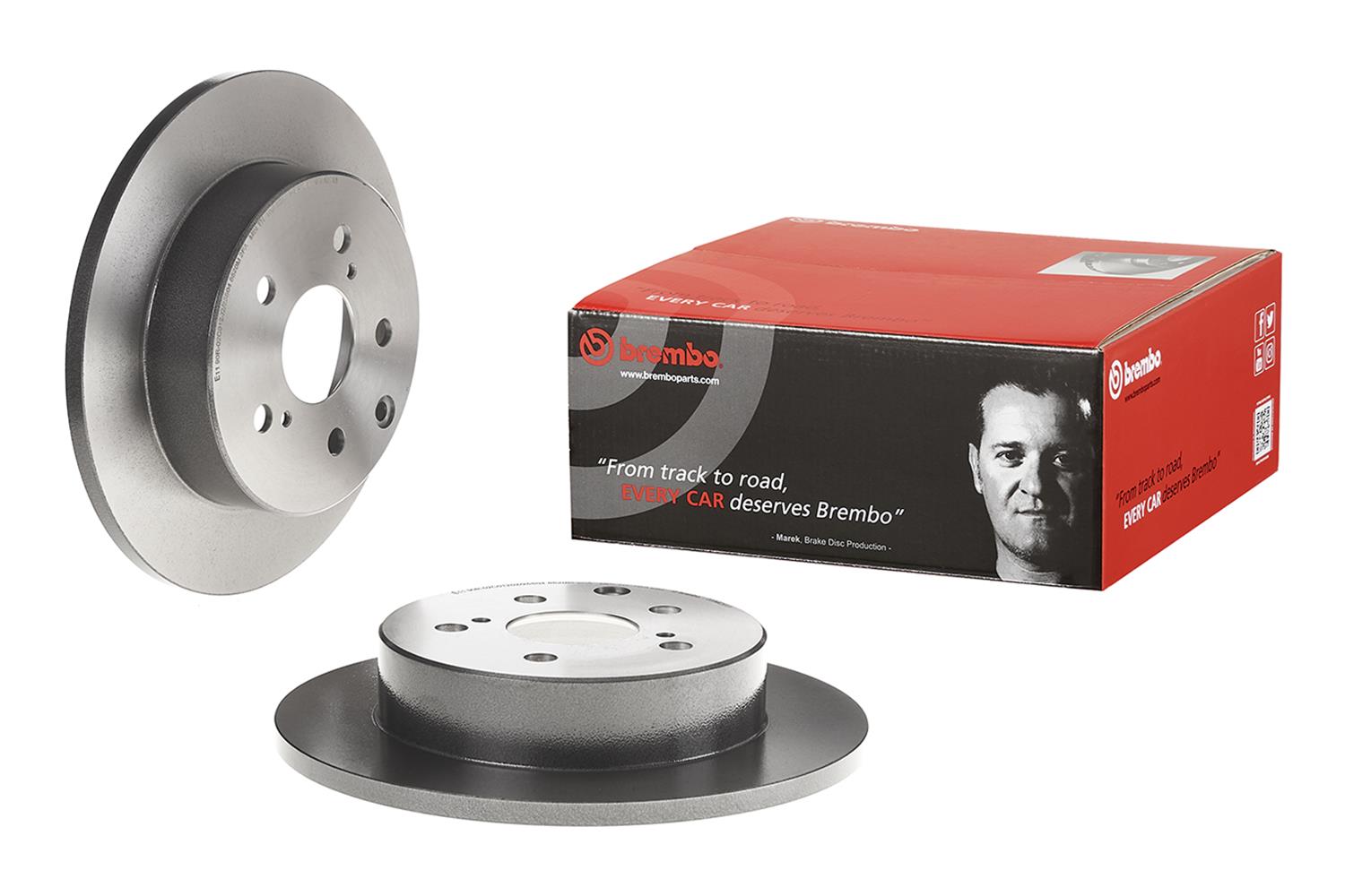 Brembo Premium UV Coated Brake Rotors 08.A429.11