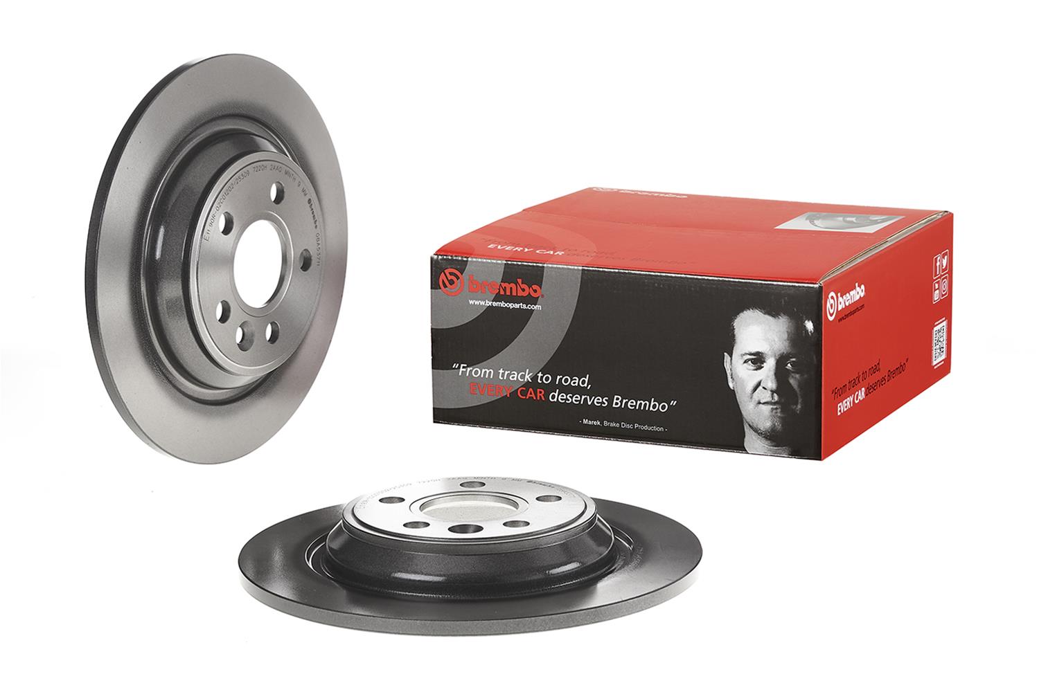 Brembo Premium UV Coated Brake Rotors 08.A537.11