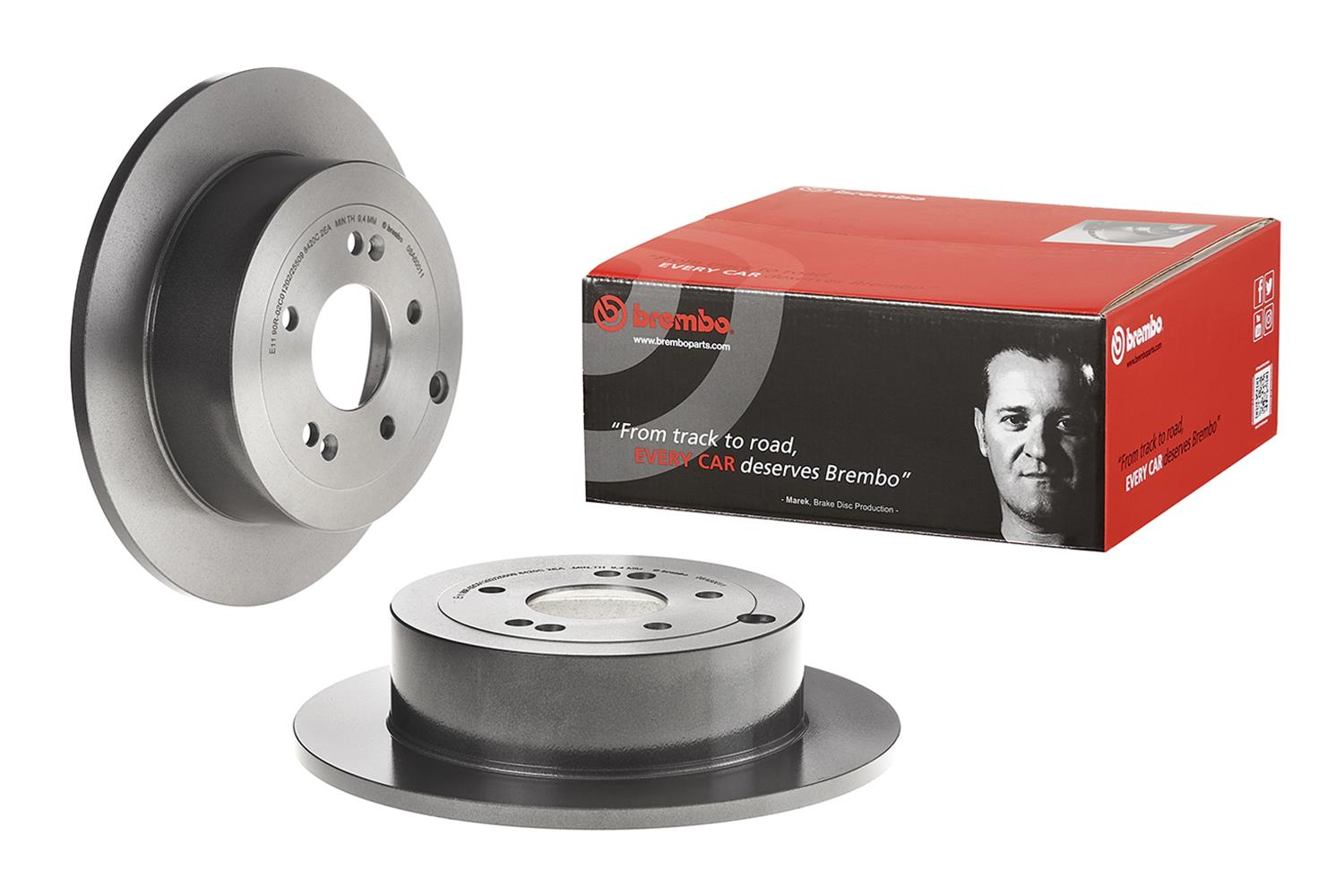 Brembo Premium UV Coated Brake Rotors 08.A600.11