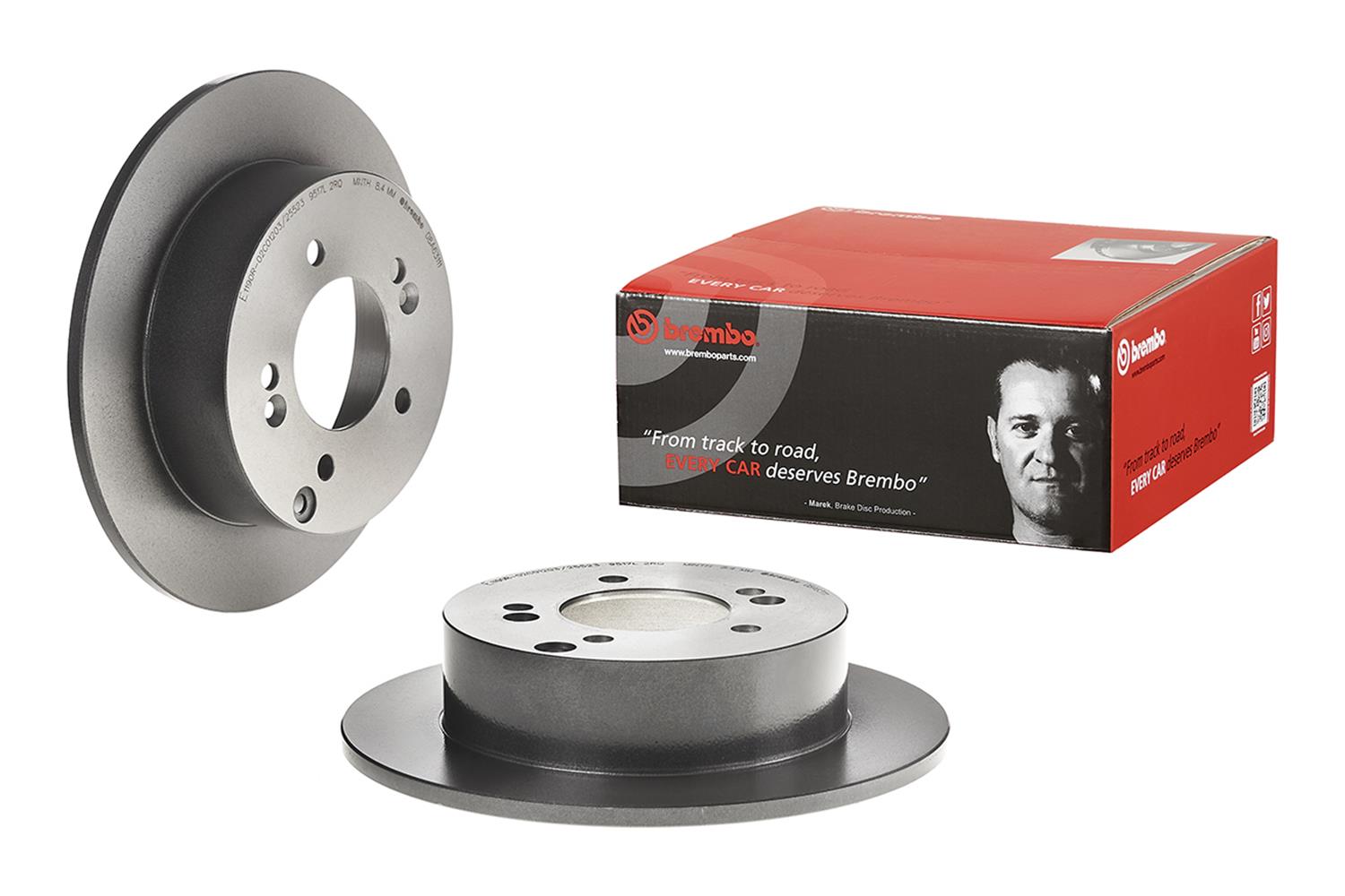 Brembo Premium UV Coated Brake Rotors 08.A631.11