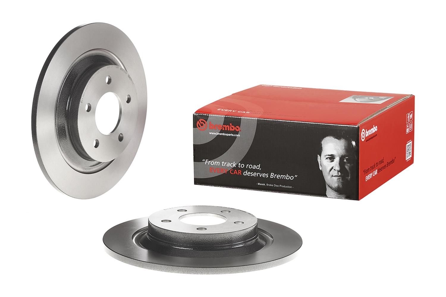 Brembo Premium UV Coated Brake Rotors 08.A711.11