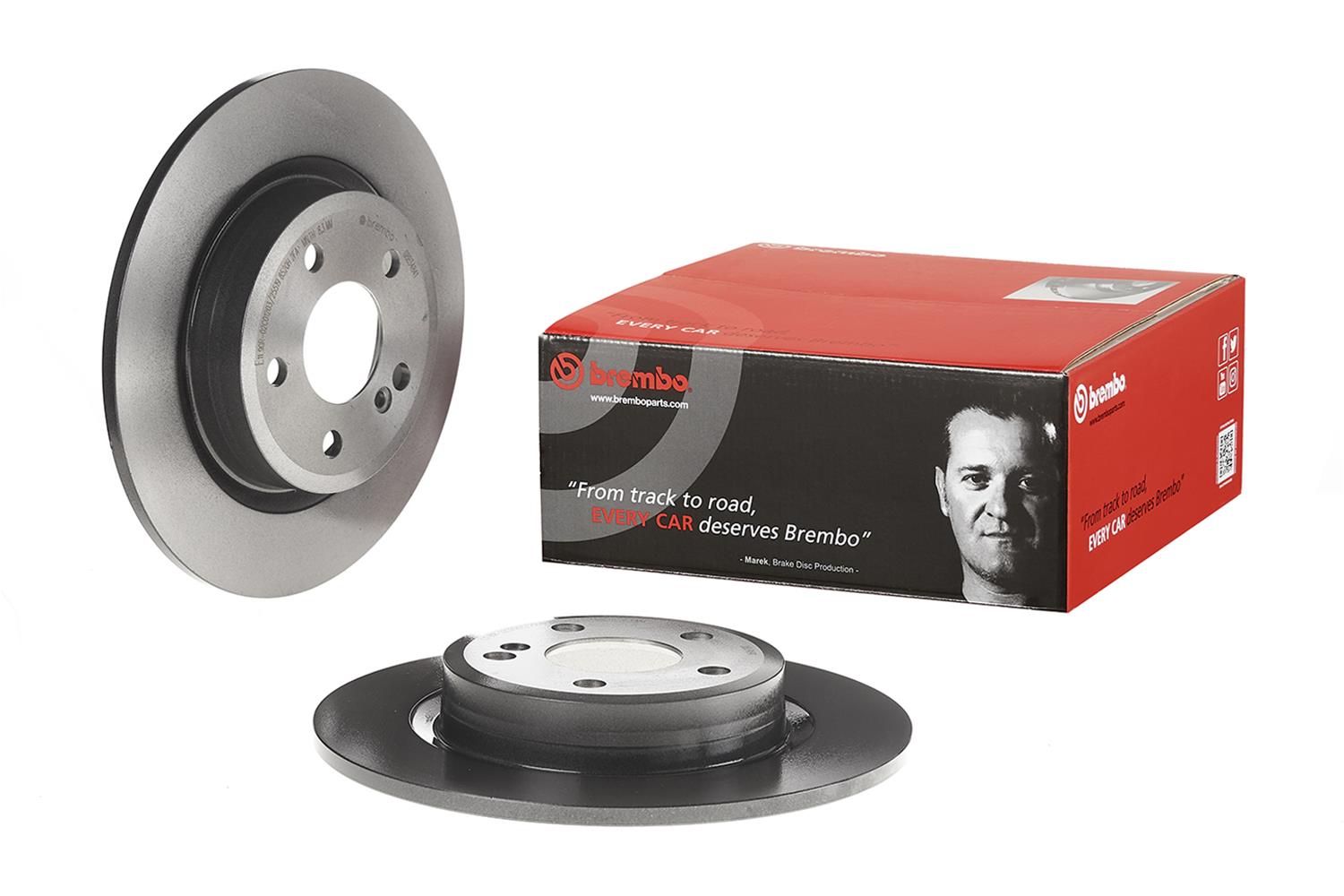 Brembo Premium UV Coated Brake Rotors 08.B348.41