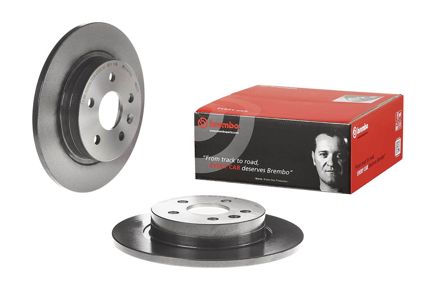 Brembo Premium UV Coated Brake Rotors 08.B357.11