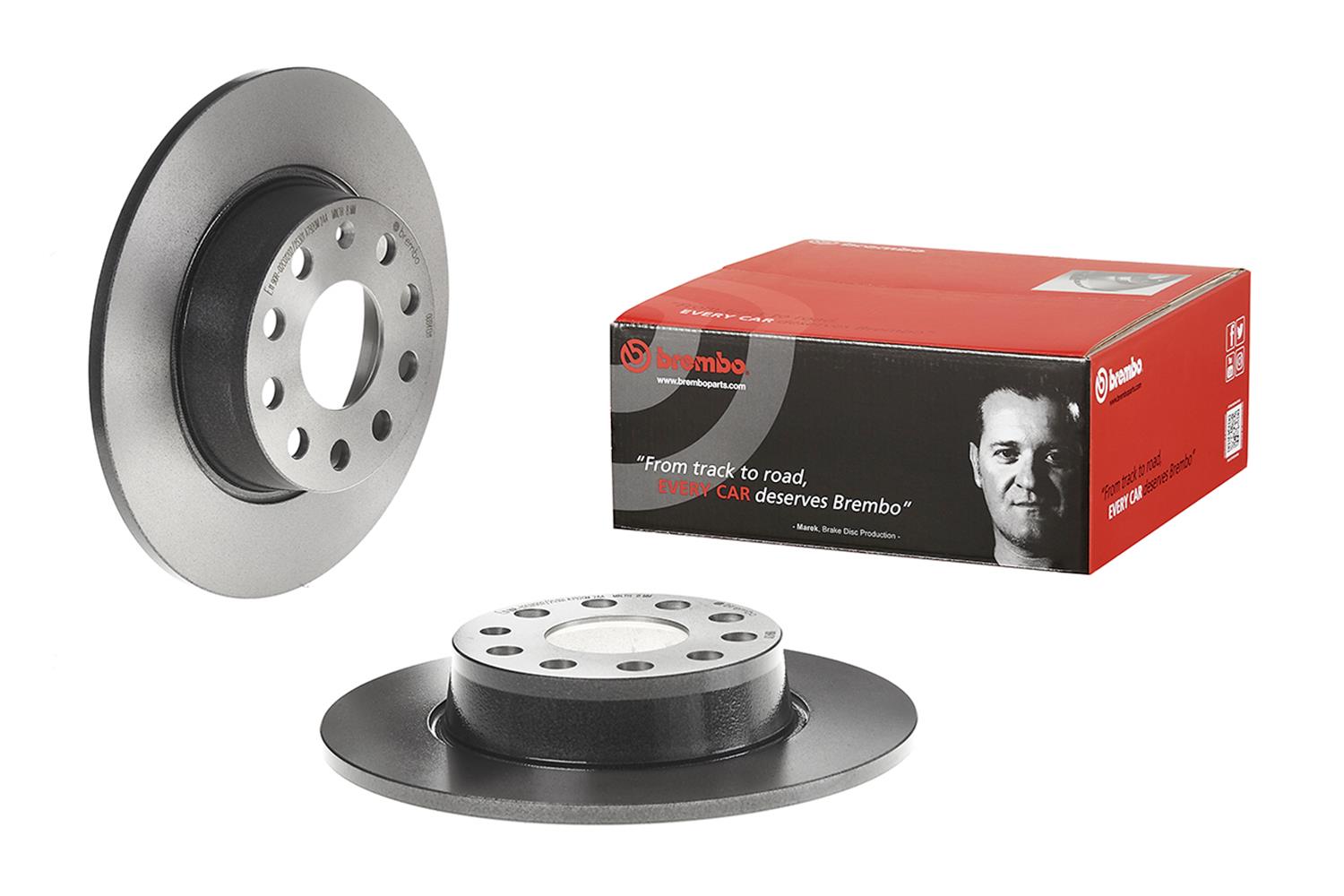 Brembo Disc Brake Pad and Rotor Kits KT04340