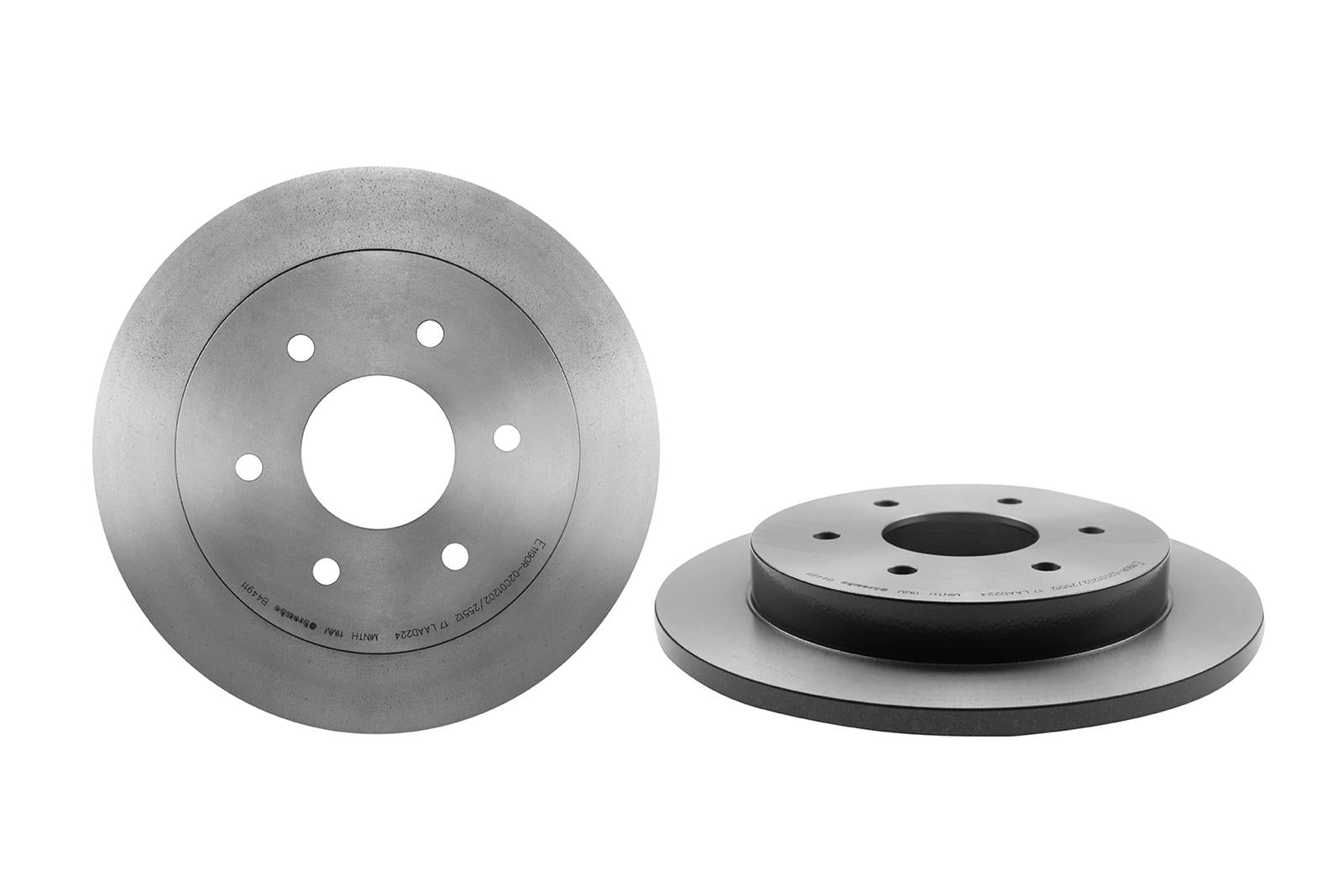 Brembo Premium UV Coated Brake Rotors 08.B449.11