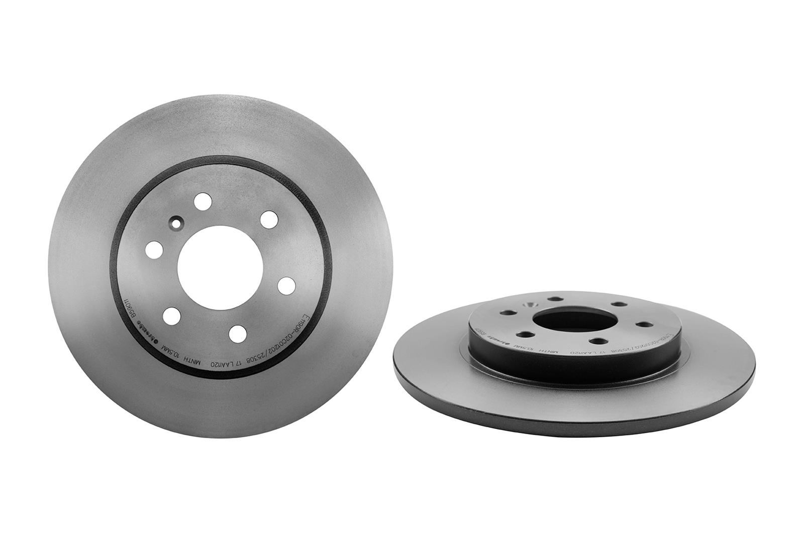 Brembo Premium UV Coated Brake Rotors 08.B590.11