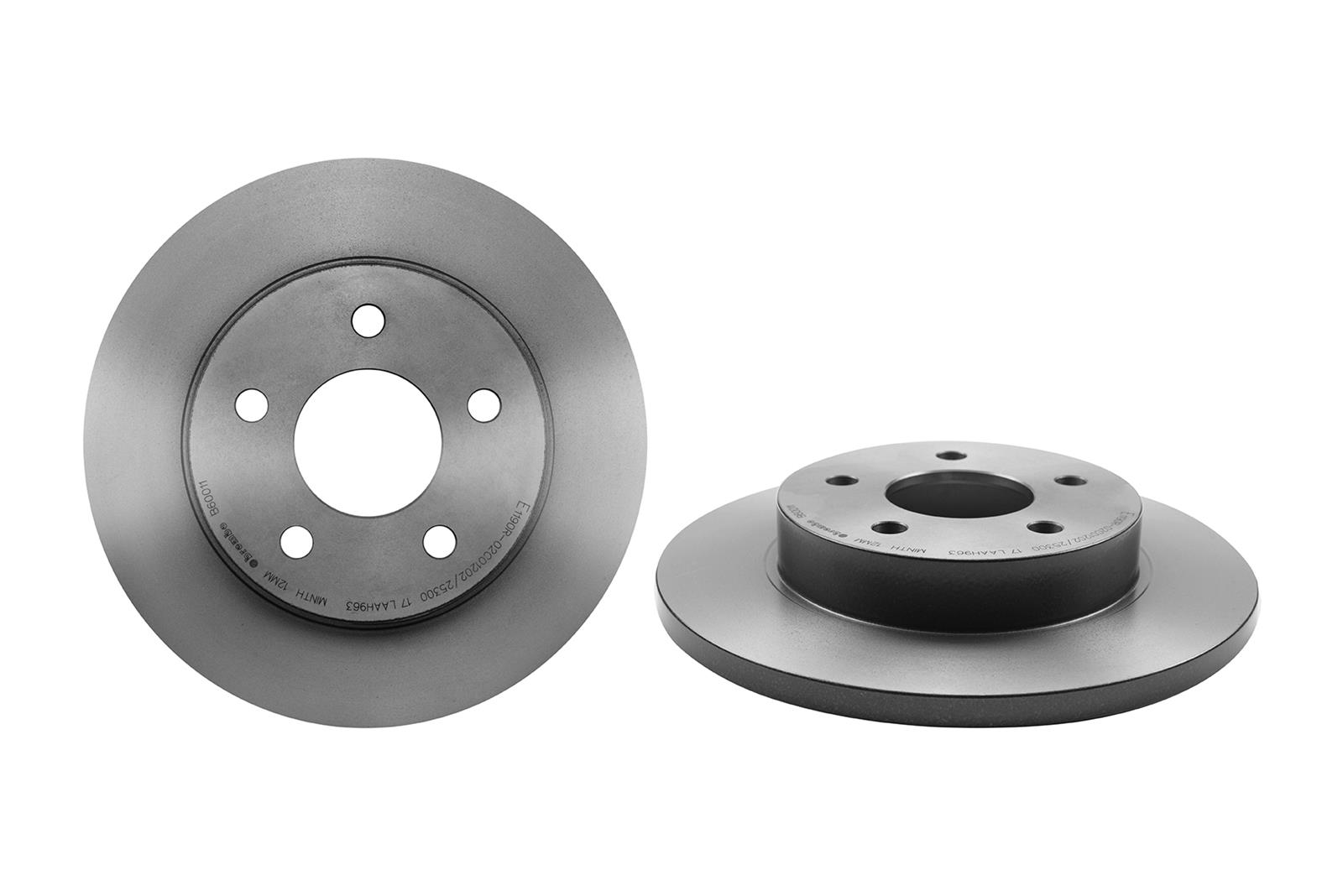 Brembo Premium UV Coated Brake Rotors 08.B600.11