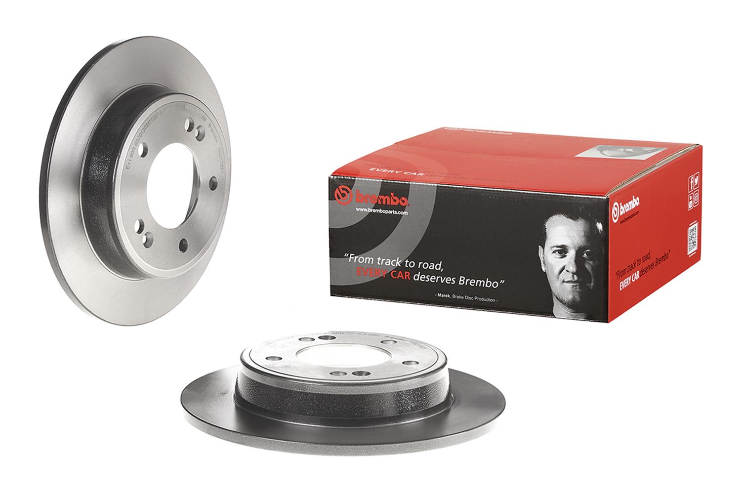 Brembo Premium UV Coated Brake Rotors 08.C172.21