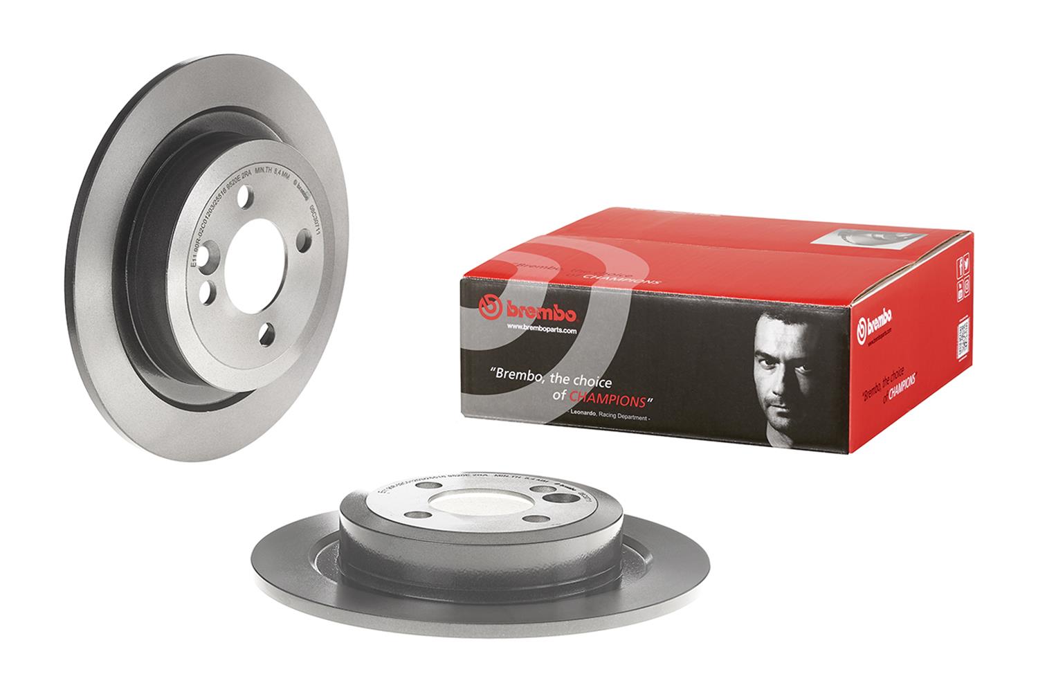 Brembo Premium UV Coated Brake Rotors 08.C307.11