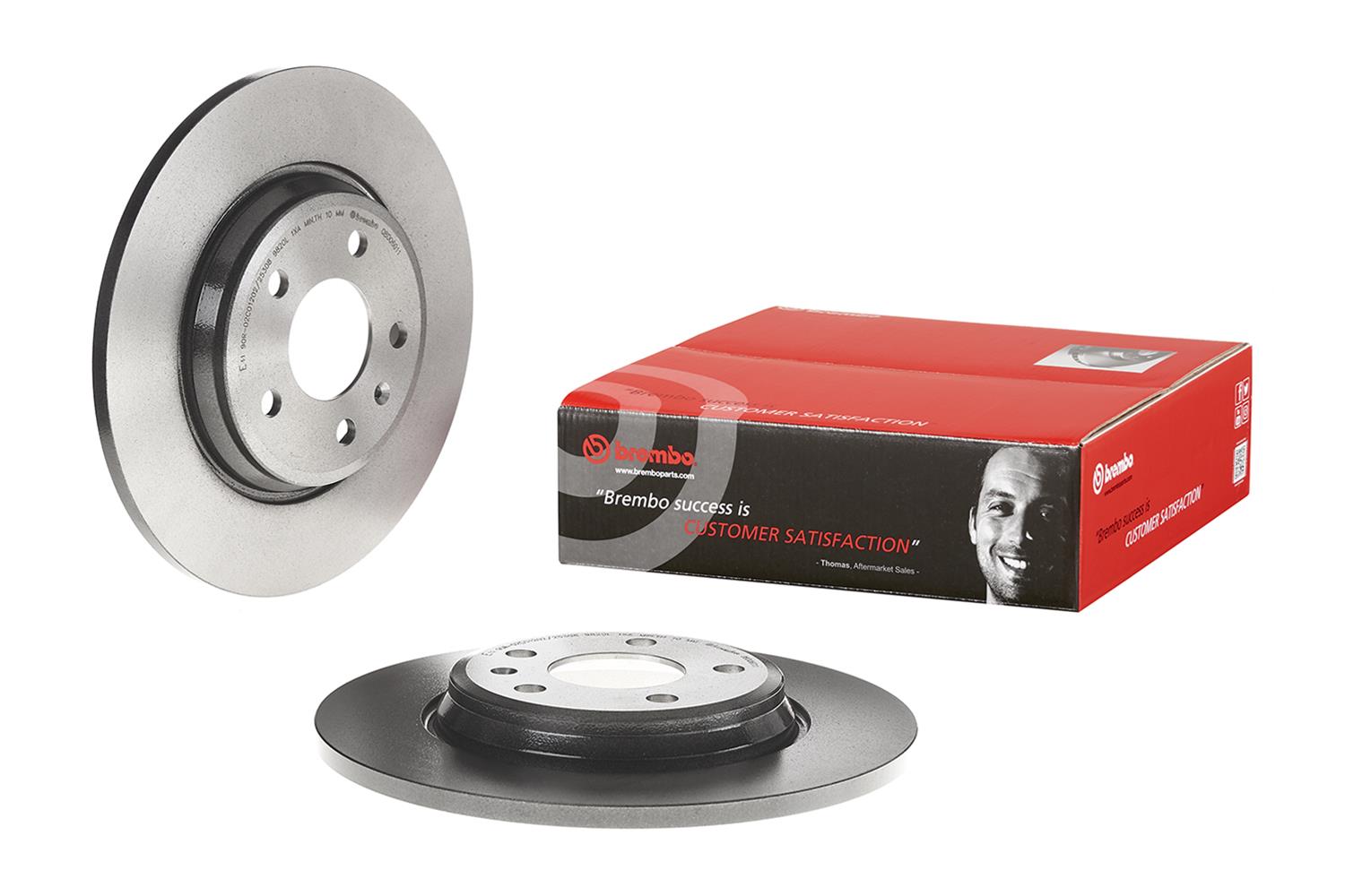 Brembo Premium UV Coated Brake Rotors 08.D060.11