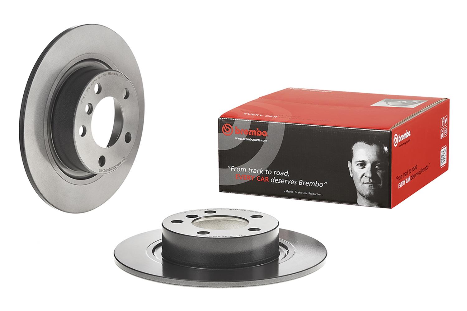 Brembo Premium UV Coated Brake Rotors 08.D180.11
