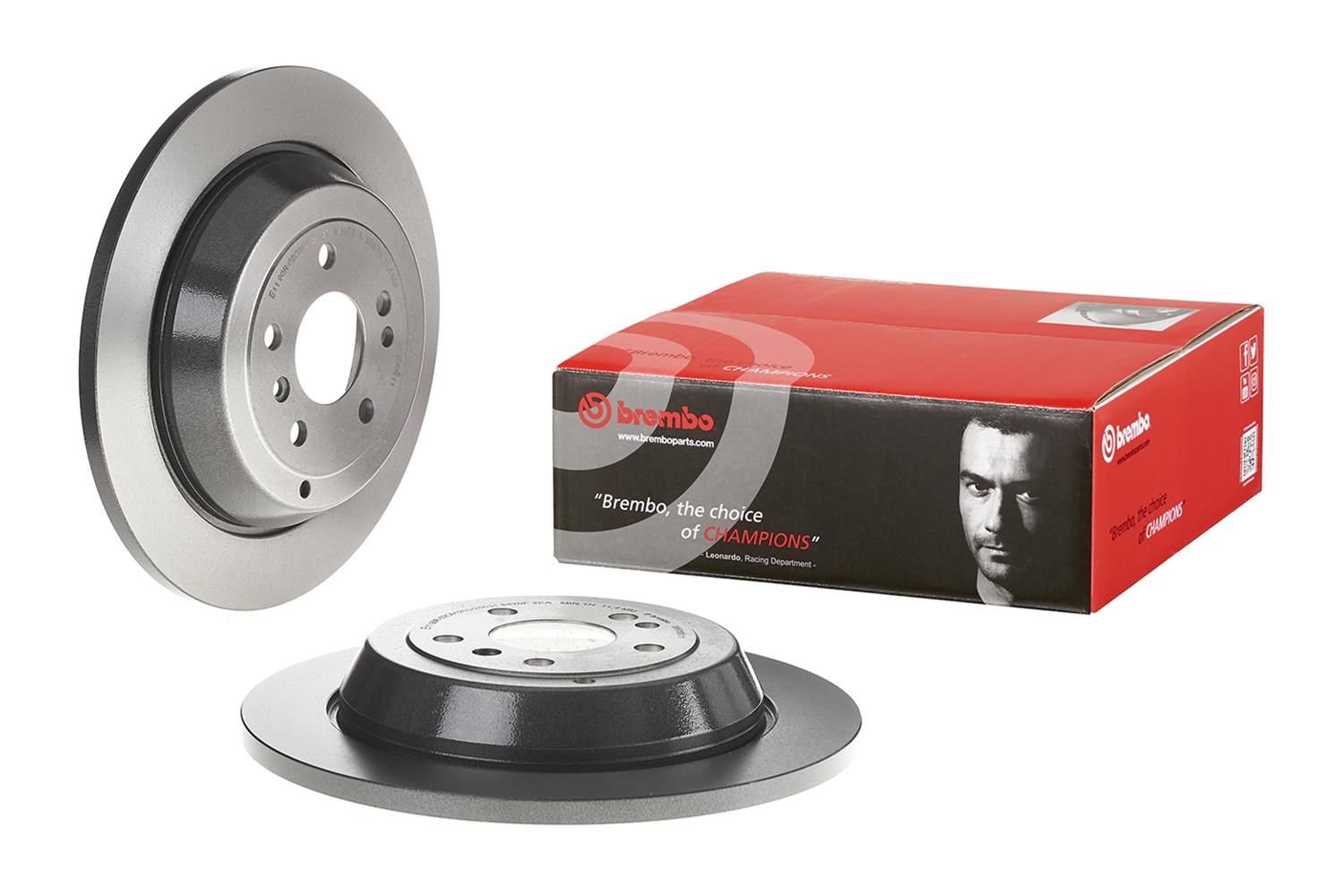 Brembo Premium UV Coated Brake Rotors 08.R101.11