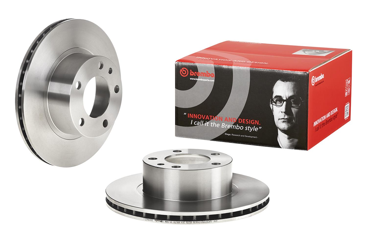 Brembo Premium UV Coated Brake Rotors 09.4486.20