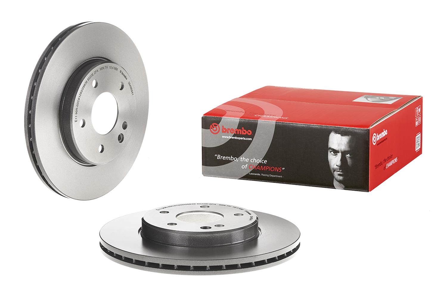 Brembo Premium UV Coated Brake Rotors 09.4869.41