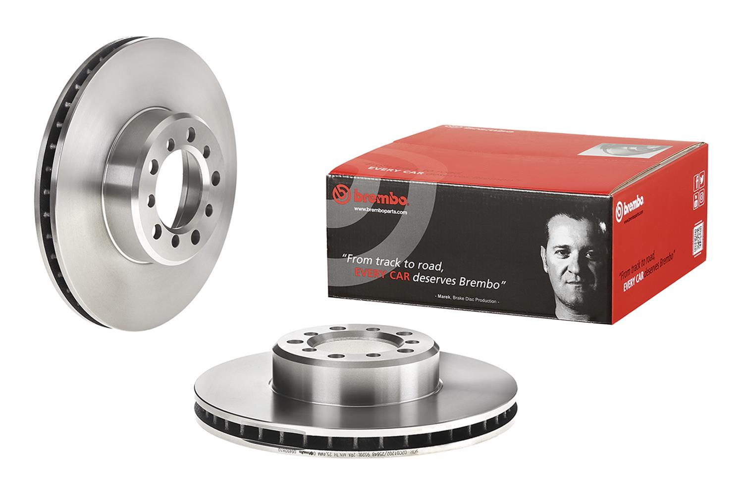 Brembo Premium UV Coated Brake Rotors 09.4928.10