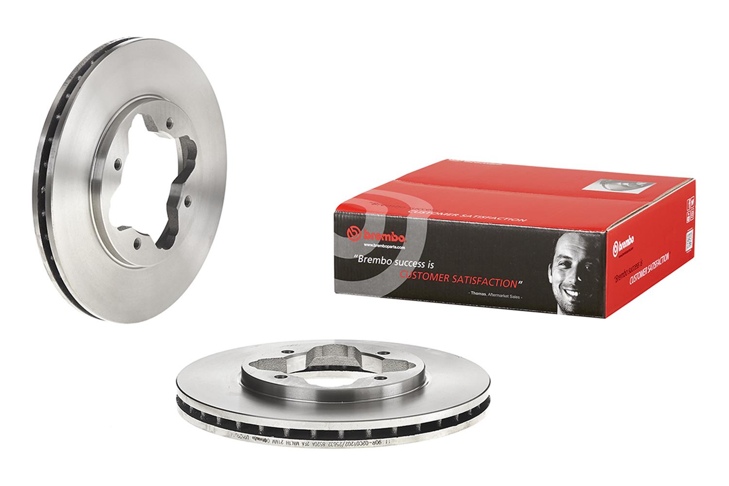 Brembo Premium UV Coated Brake Rotors 09.5290.14