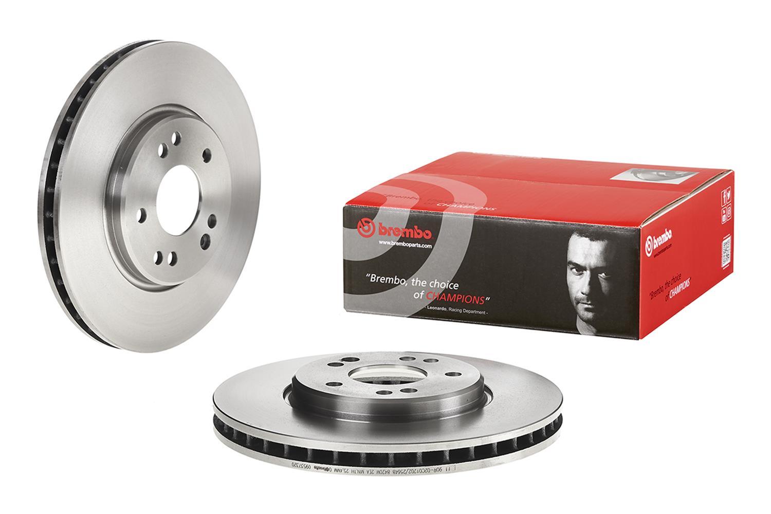 Brembo Premium UV Coated Brake Rotors 09.5373.20