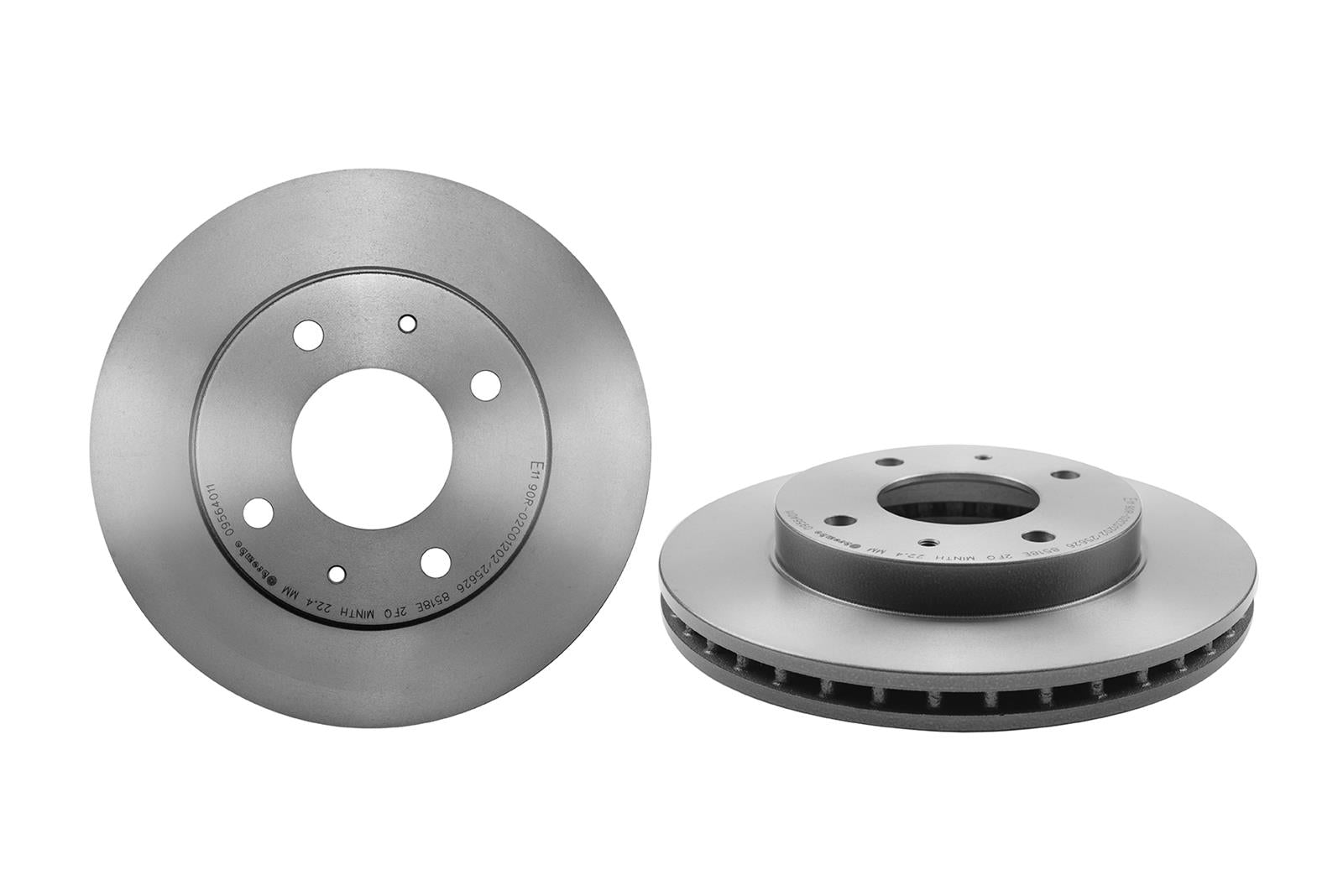 Brembo Premium UV Coated Brake Rotors 09.5640.11