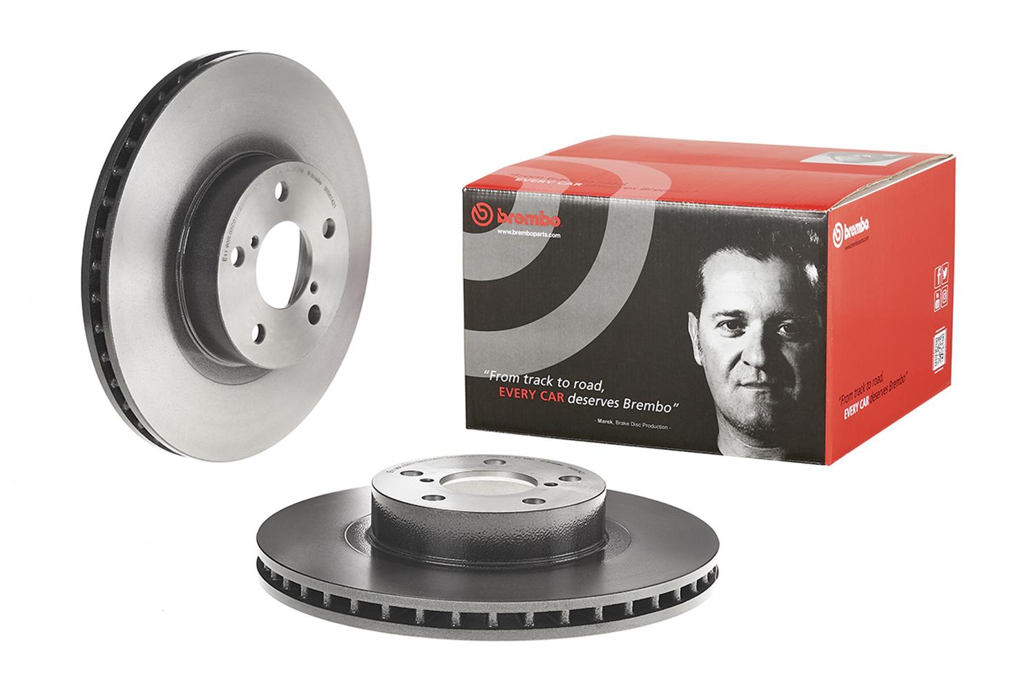 Brembo Premium UV Coated Brake Rotors 09.5674.21