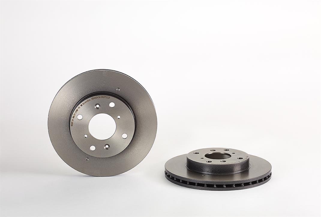 Brembo Premium UV Coated Brake Rotors 09.6753.21