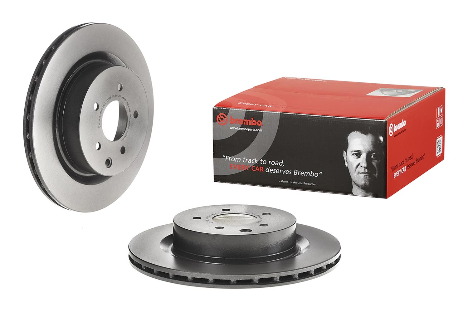 Brembo Disc Brake Pad and Rotor Kits KT00236