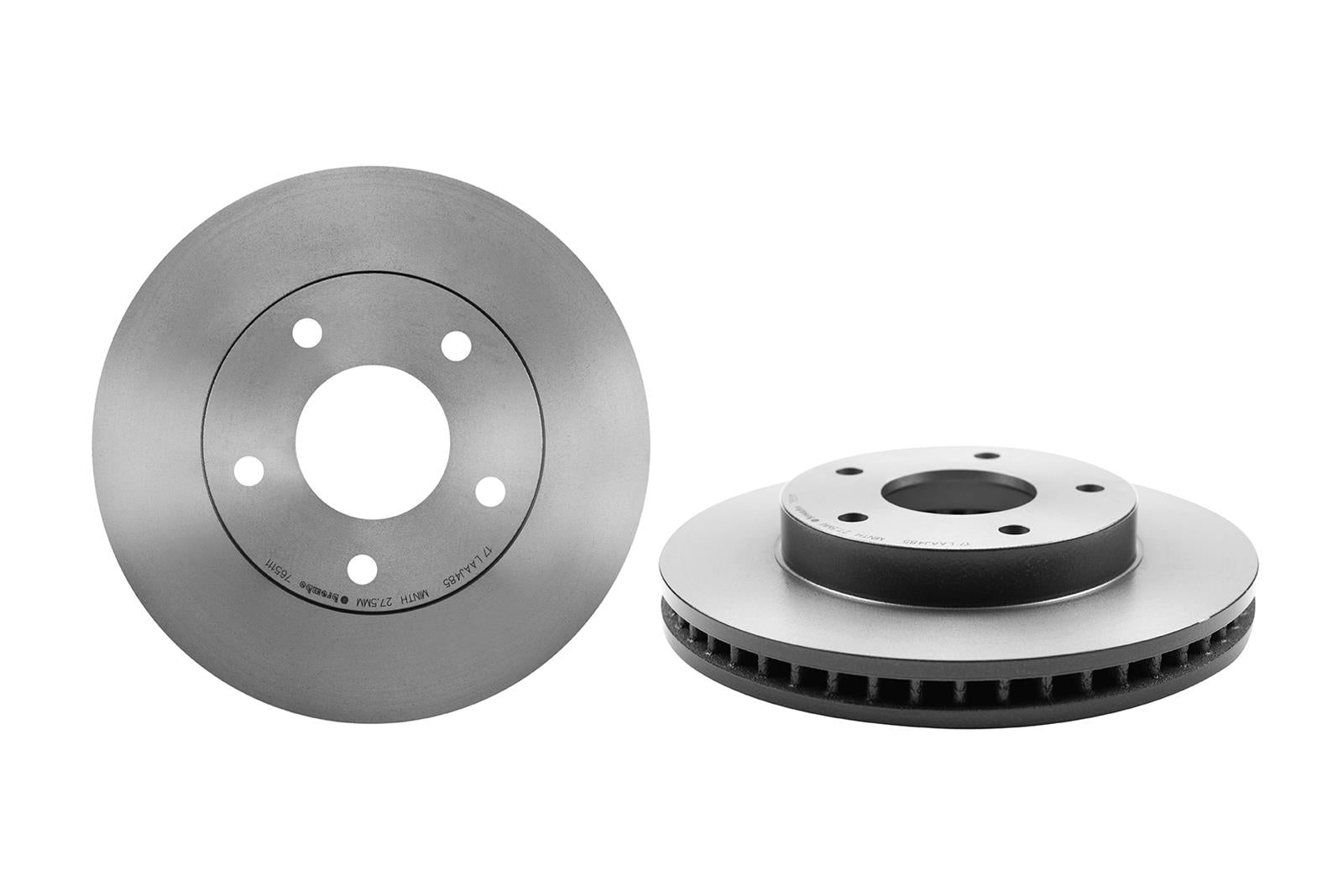 Brembo Premium UV Coated Brake Rotors 09.7651.11