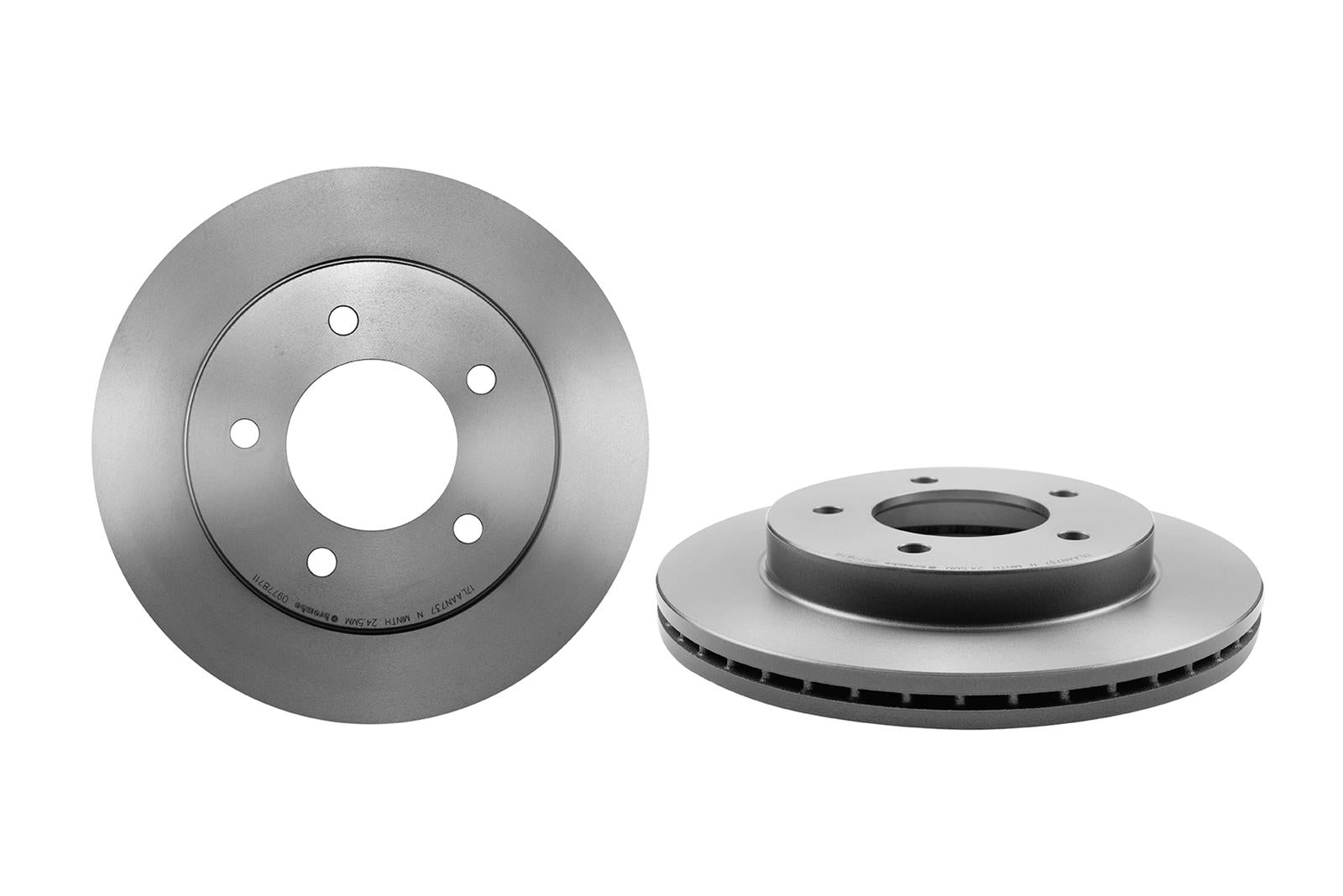 Brembo Premium UV Coated Brake Rotors 09.7787.11