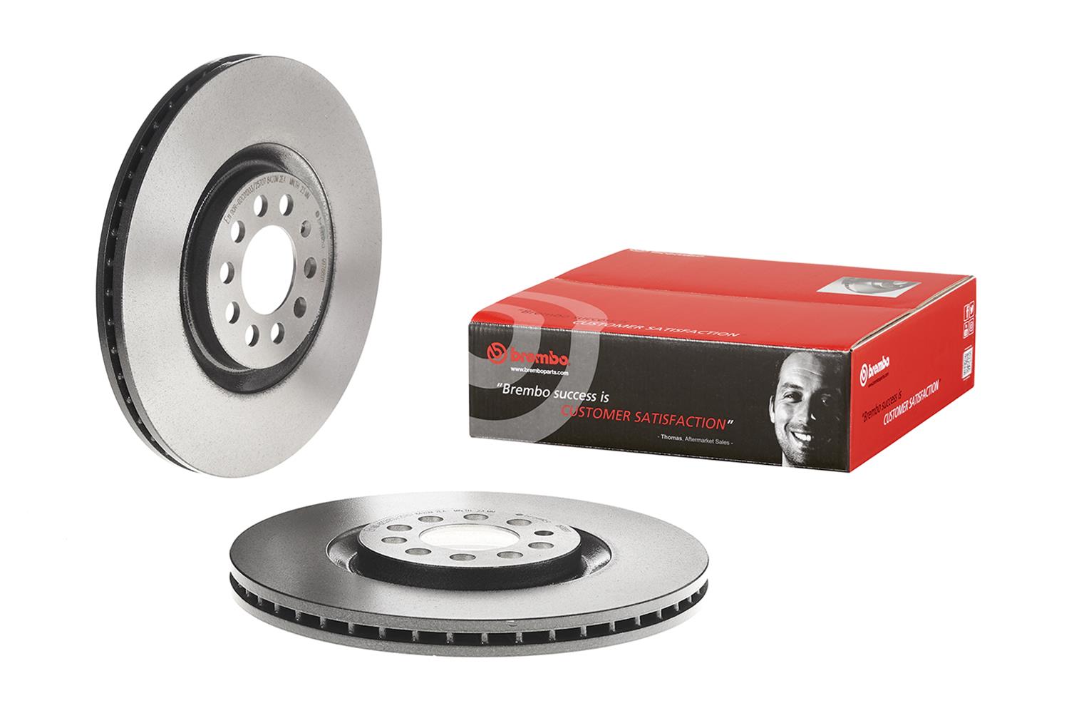 Brembo Premium UV Coated Brake Rotors 09.7880.11