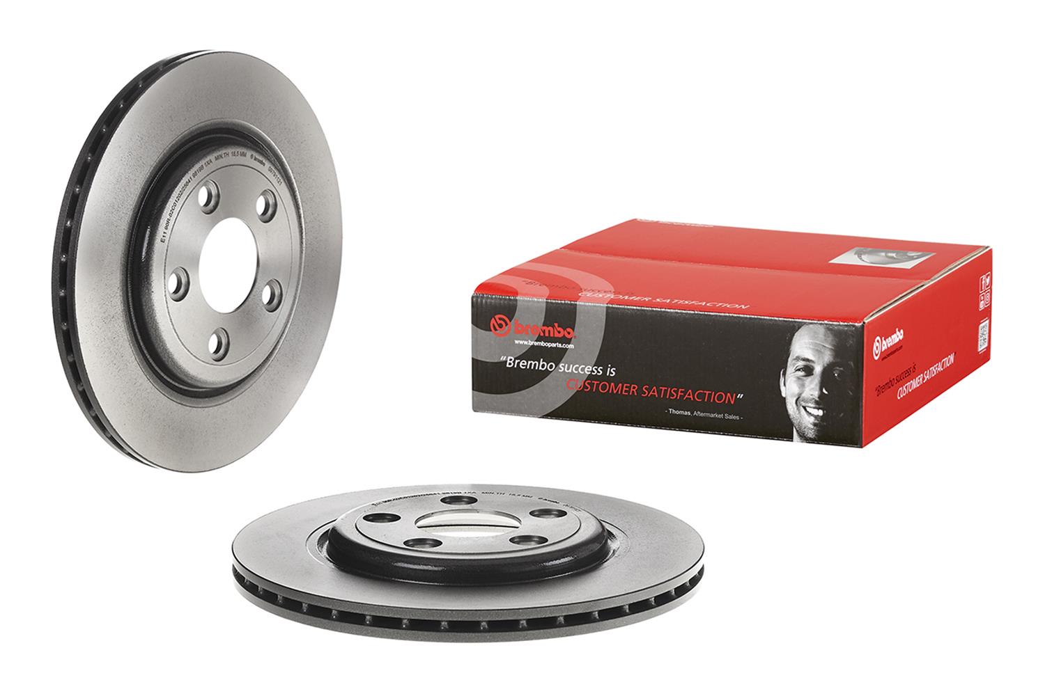 Brembo Premium UV Coated Brake Rotors 09.7911.21