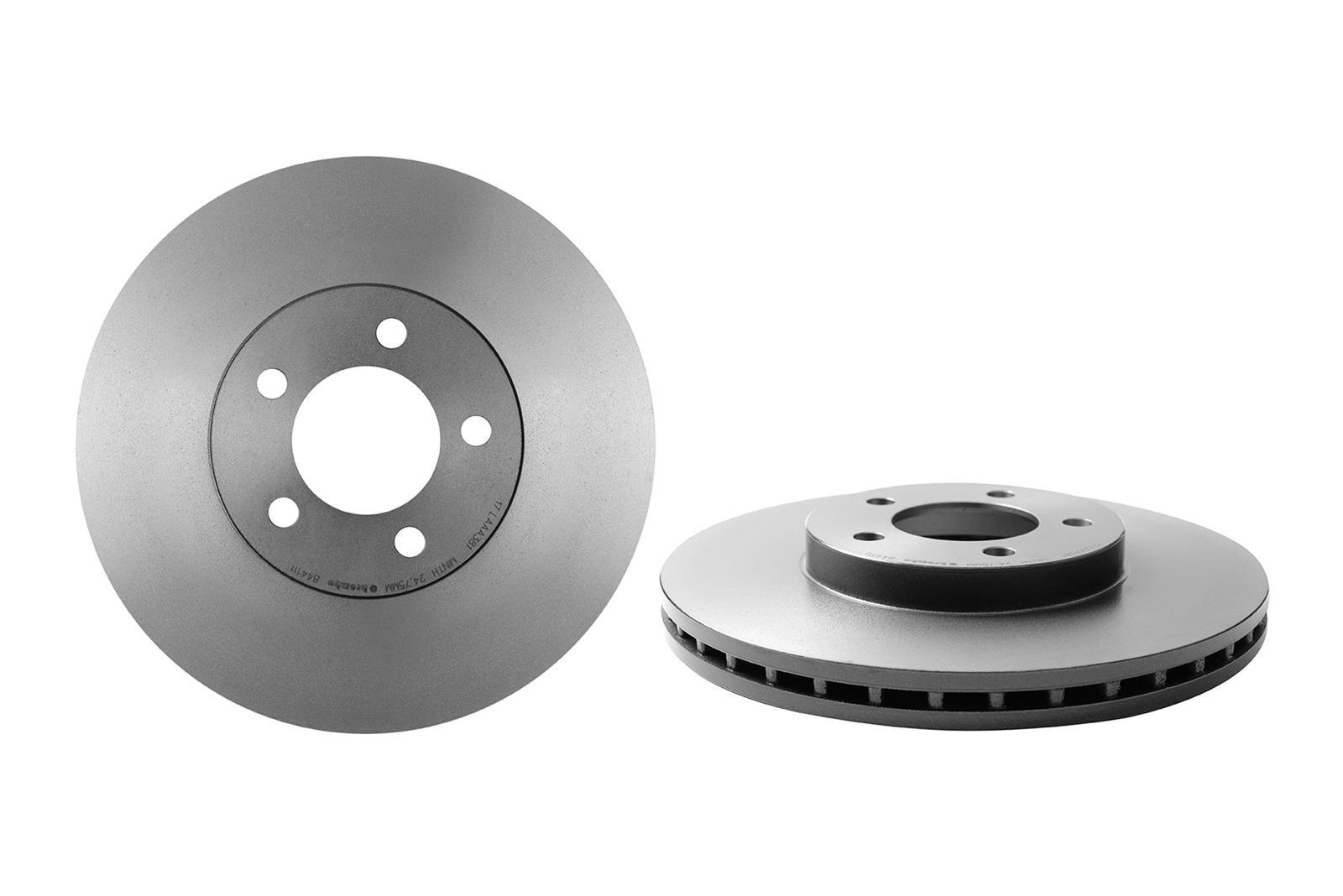 Brembo Premium UV Coated Brake Rotors 09.8441.11