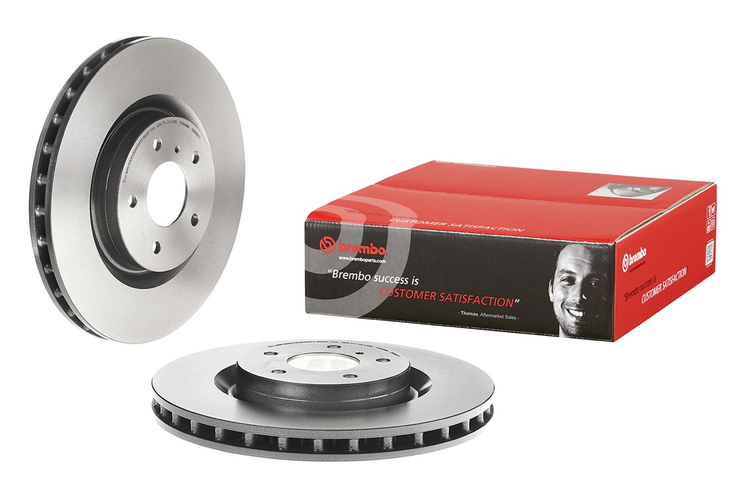 Brembo Premium UV Coated Brake Rotors 09.8485.11