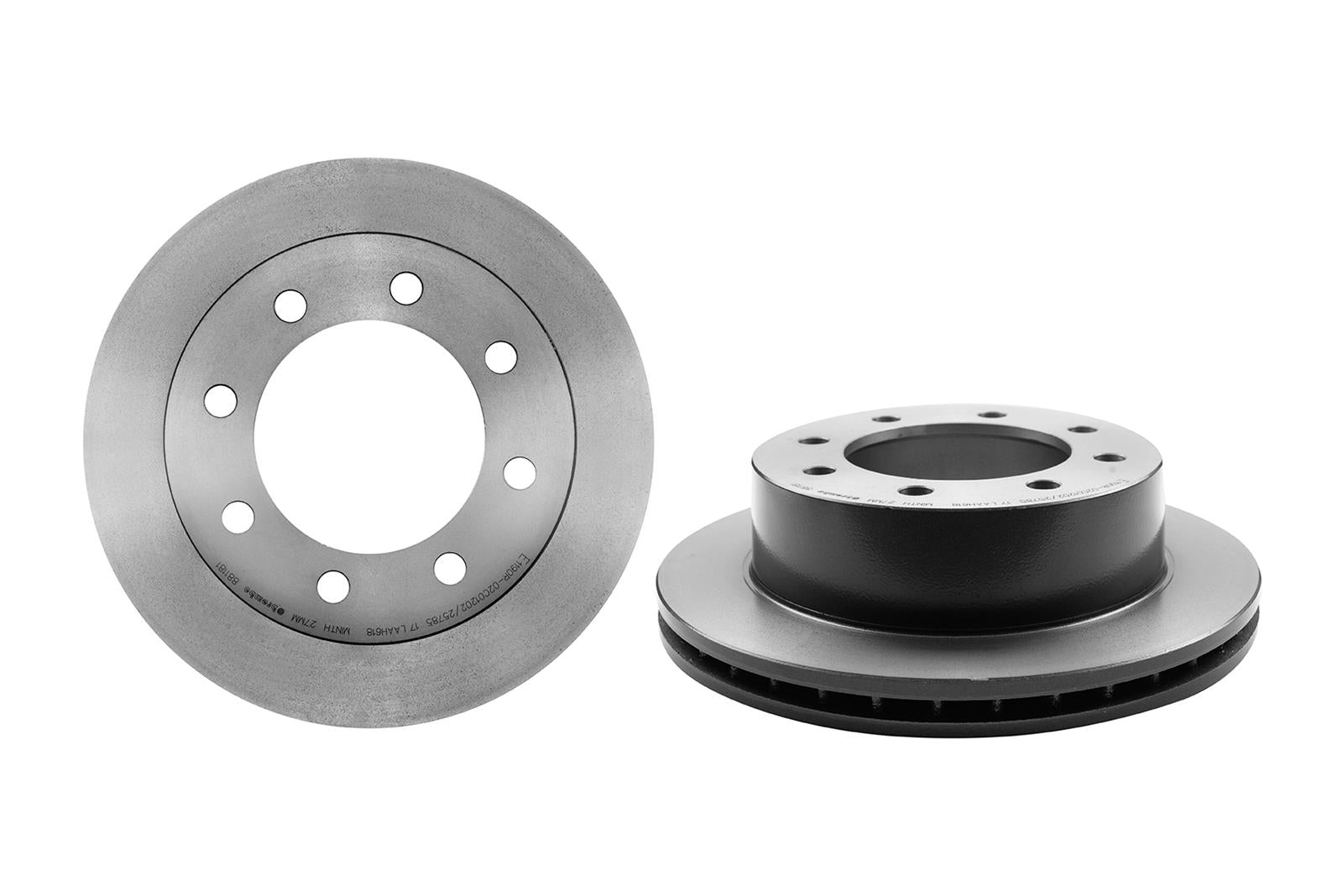 Brembo Premium UV Coated Brake Rotors 09.8811.81