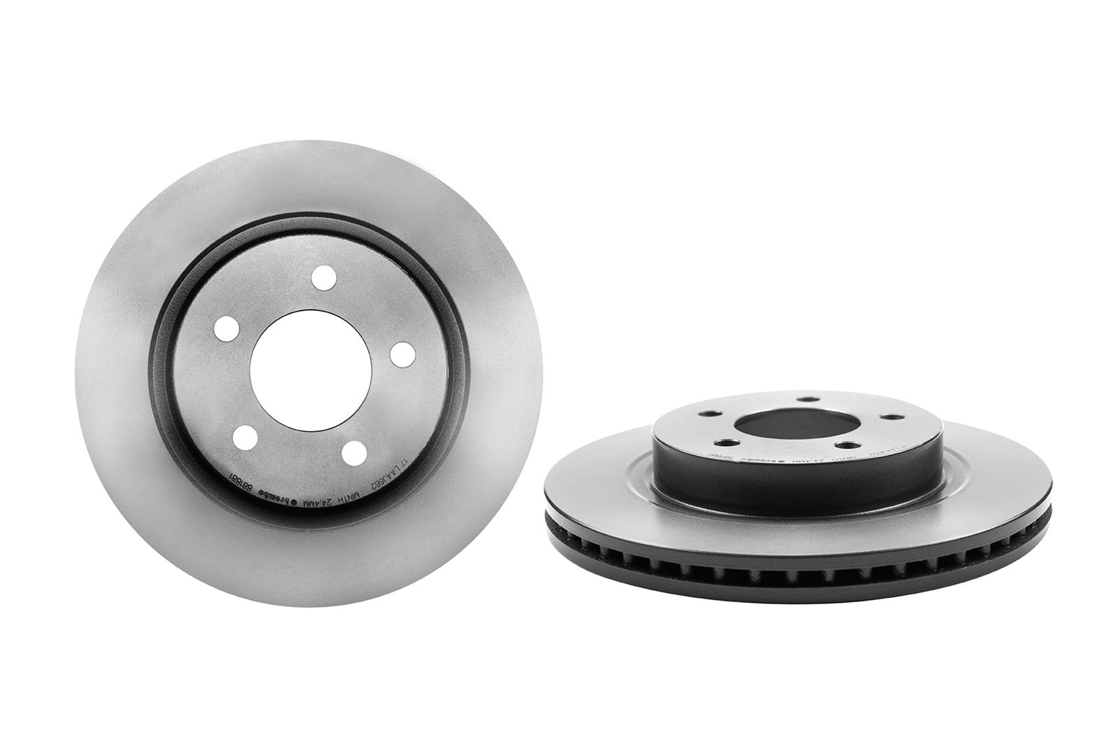 Brembo Premium UV Coated Brake Rotors 09.8818.81