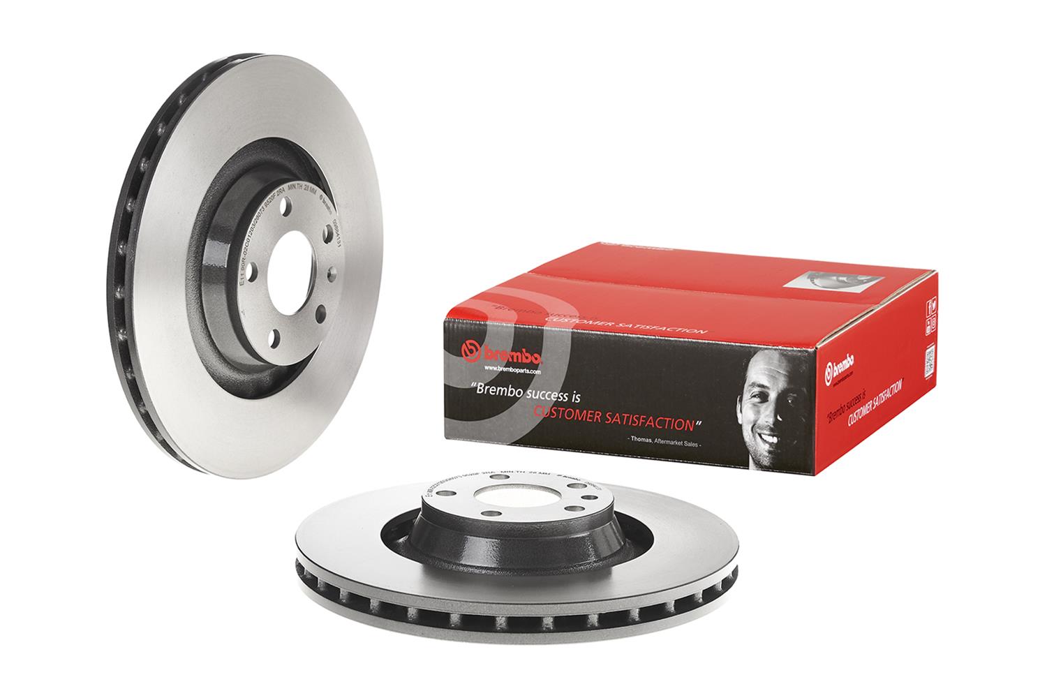 Brembo Premium UV Coated Brake Rotors 09.8841.31