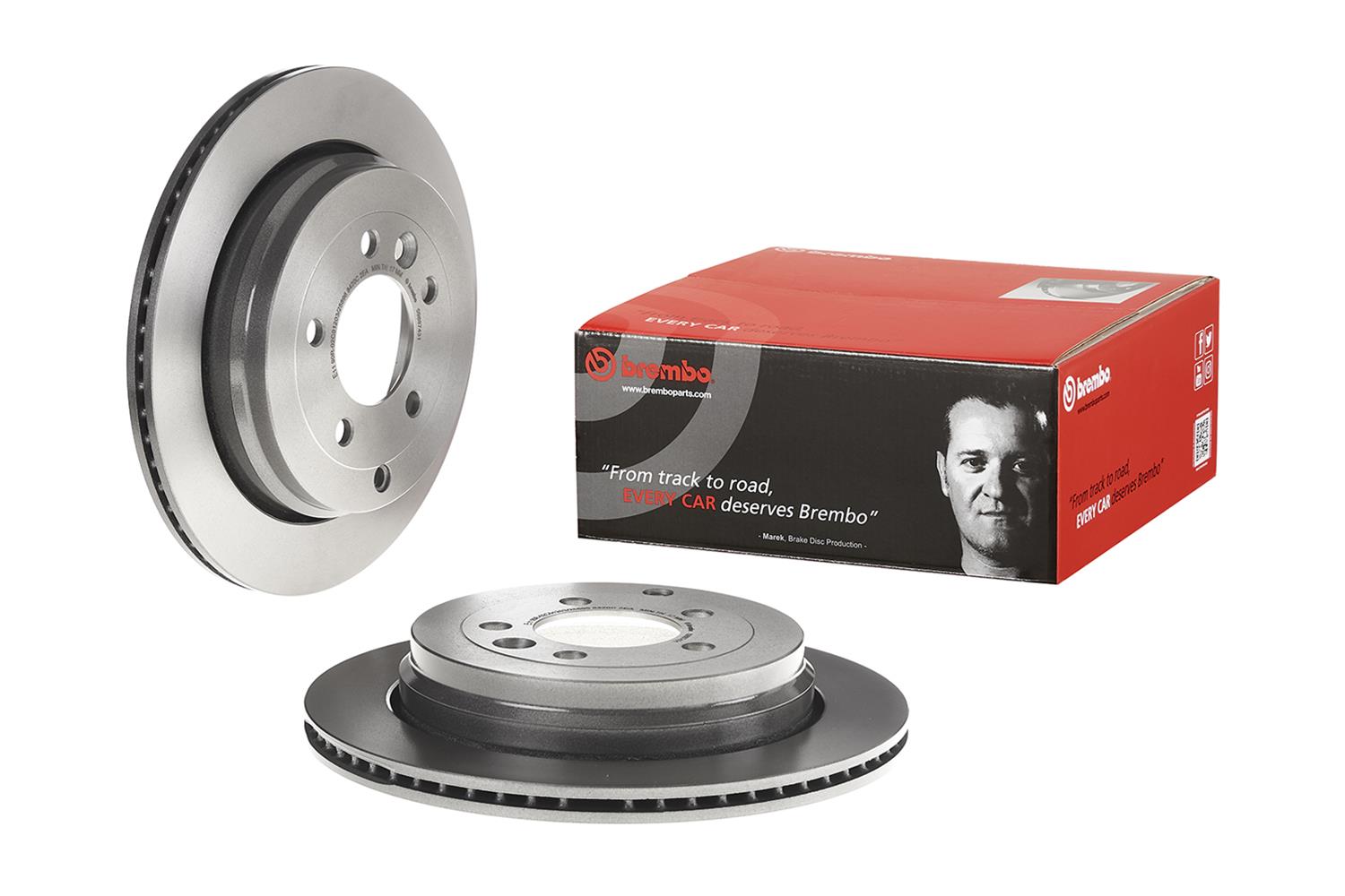 Brembo Premium UV Coated Brake Rotors 09.8874.31