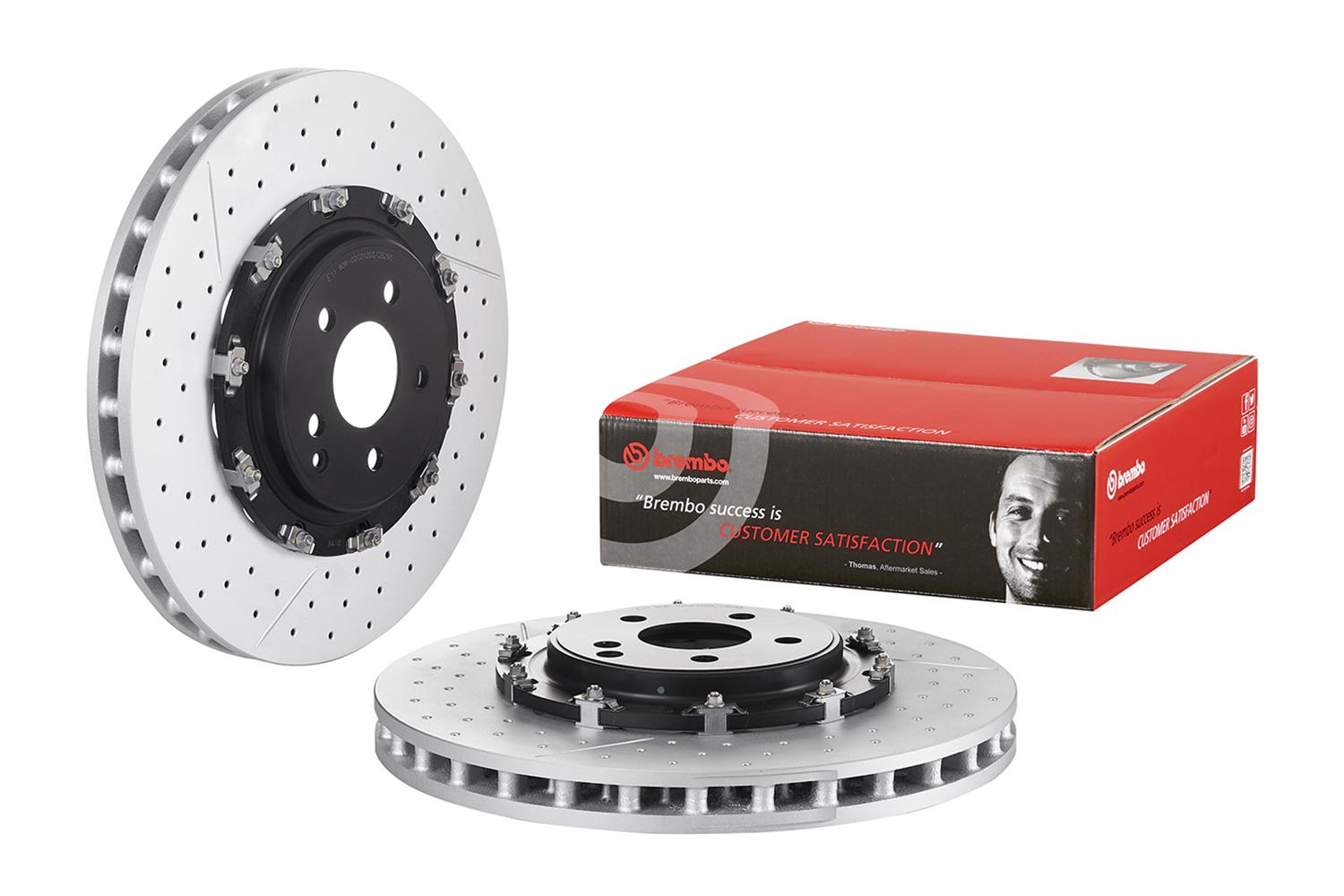 Brembo Premium UV Coated Brake Rotors 09.8878.23