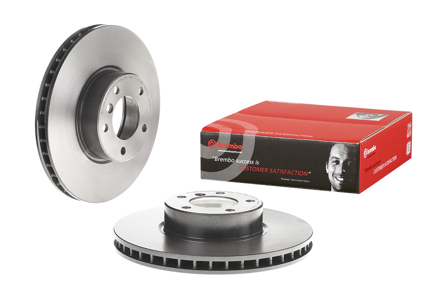 Brembo Premium UV Coated Brake Rotors 09.8961.21