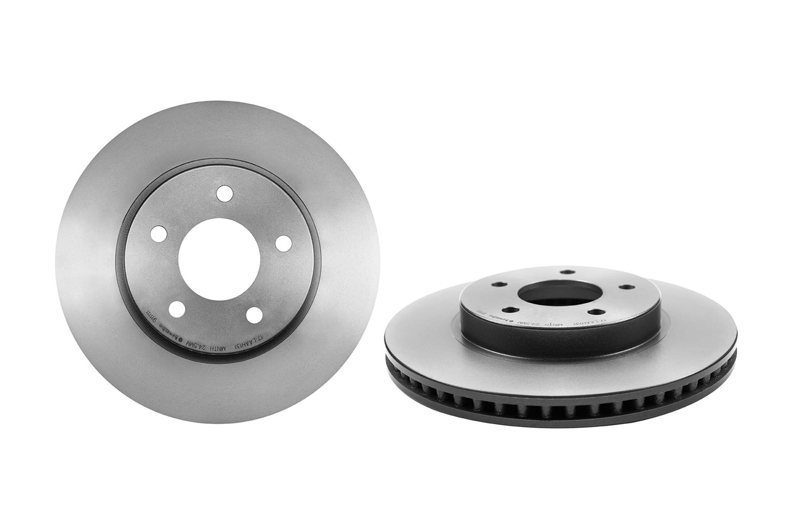 Brembo Premium UV Coated Brake Rotors 09.9111.11