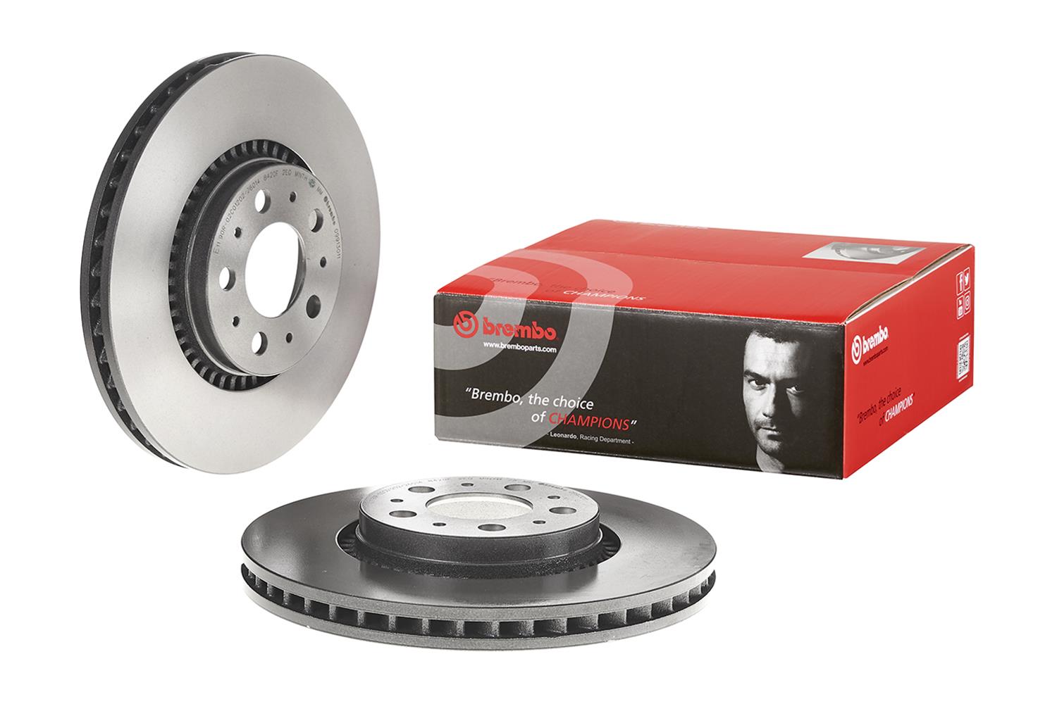 Brembo Premium UV Coated Brake Rotors 09.9130.11