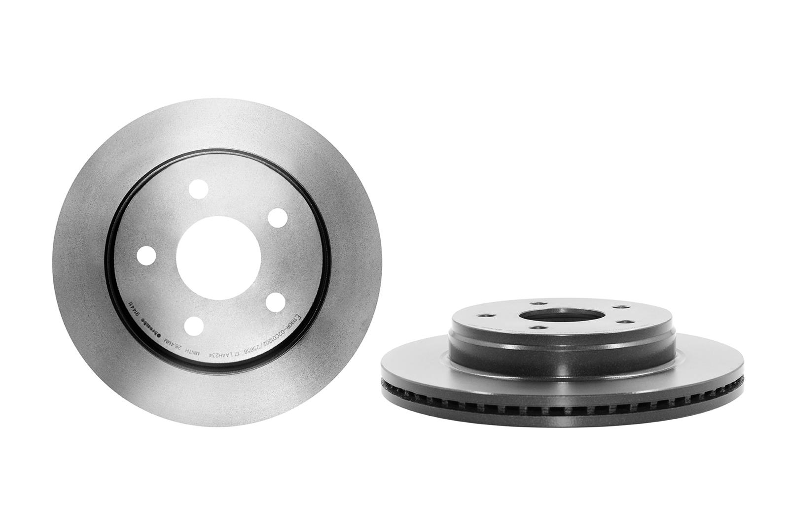Brembo Premium UV Coated Brake Rotors 09.9144.11