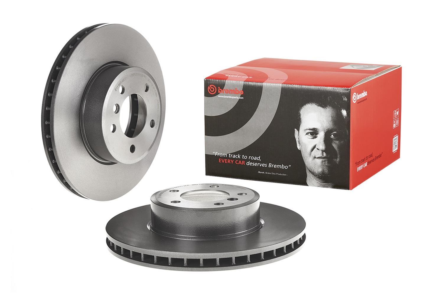 Brembo Premium UV Coated Brake Rotors 09.9172.11