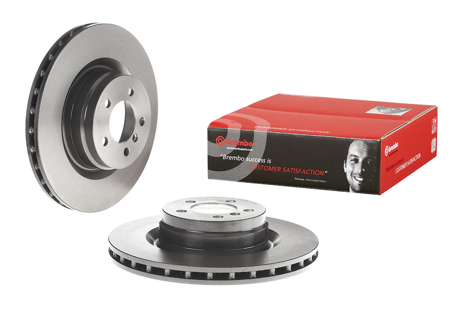Brembo Premium UV Coated Brake Rotors 09.9372.21