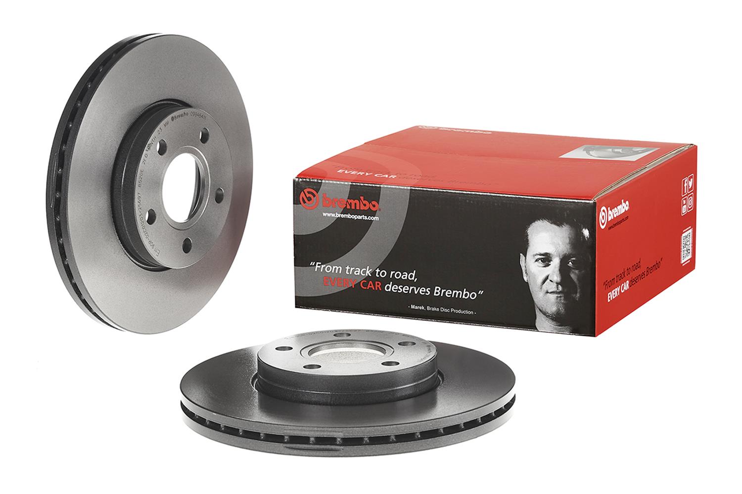 Brembo Premium UV Coated Brake Rotors 09.9464.11