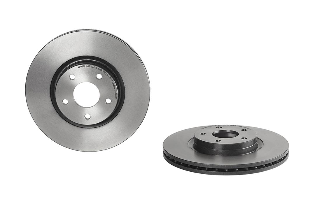 Brembo Premium UV Coated Brake Rotors 09.9468.31