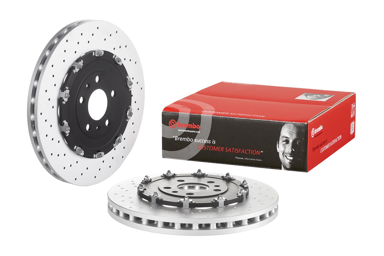 Brembo Premium UV Coated Brake Rotors 09.9477.23