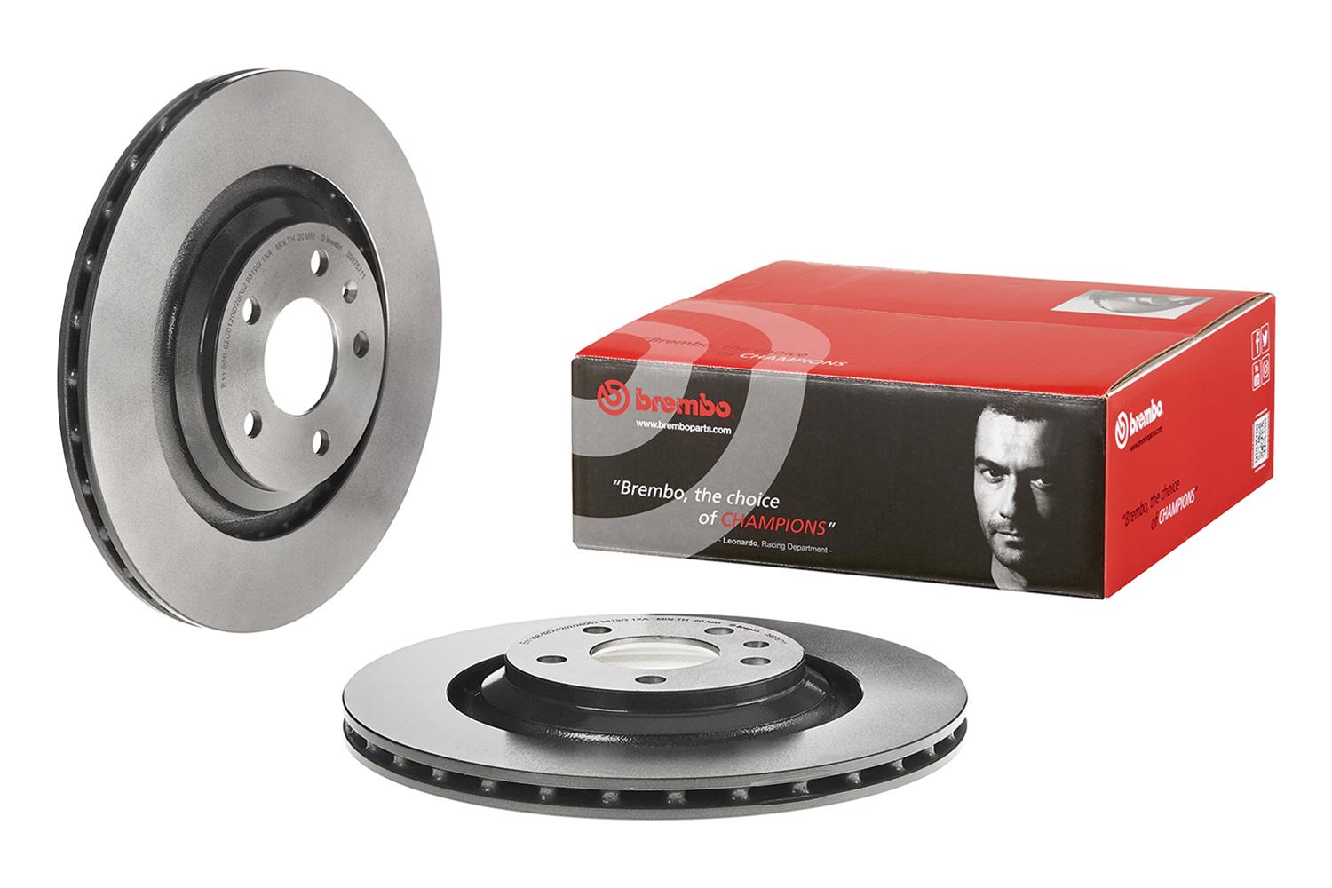 Brembo Premium UV Coated Brake Rotors 09.9767.11