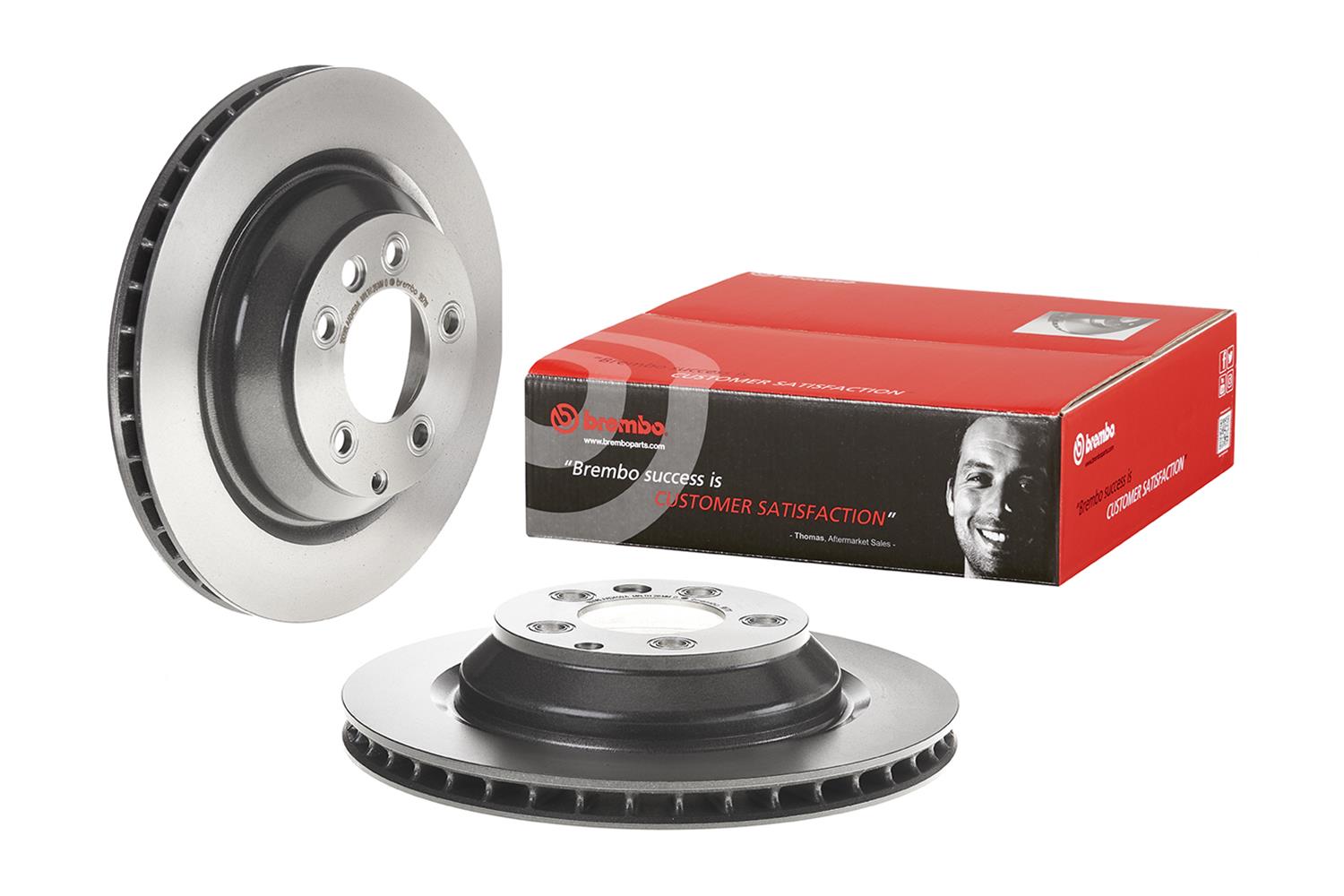 Brembo Premium UV Coated Brake Rotors 09.9871.11