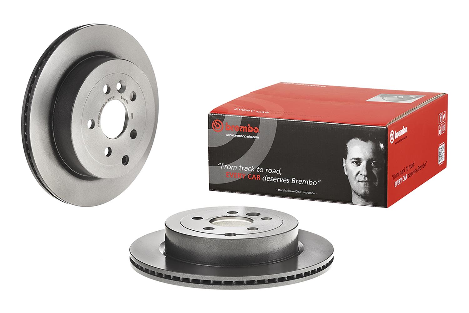 Brembo Premium UV Coated Brake Rotors 09.9914.11