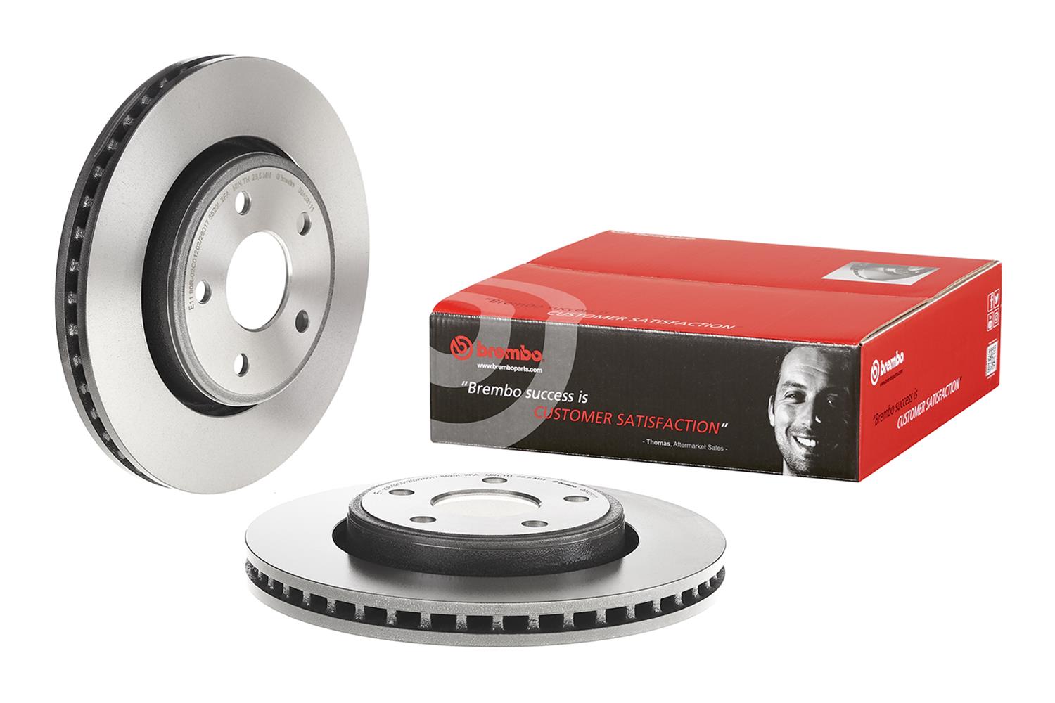 Brembo Premium UV Coated Brake Rotors 09.A031.11
