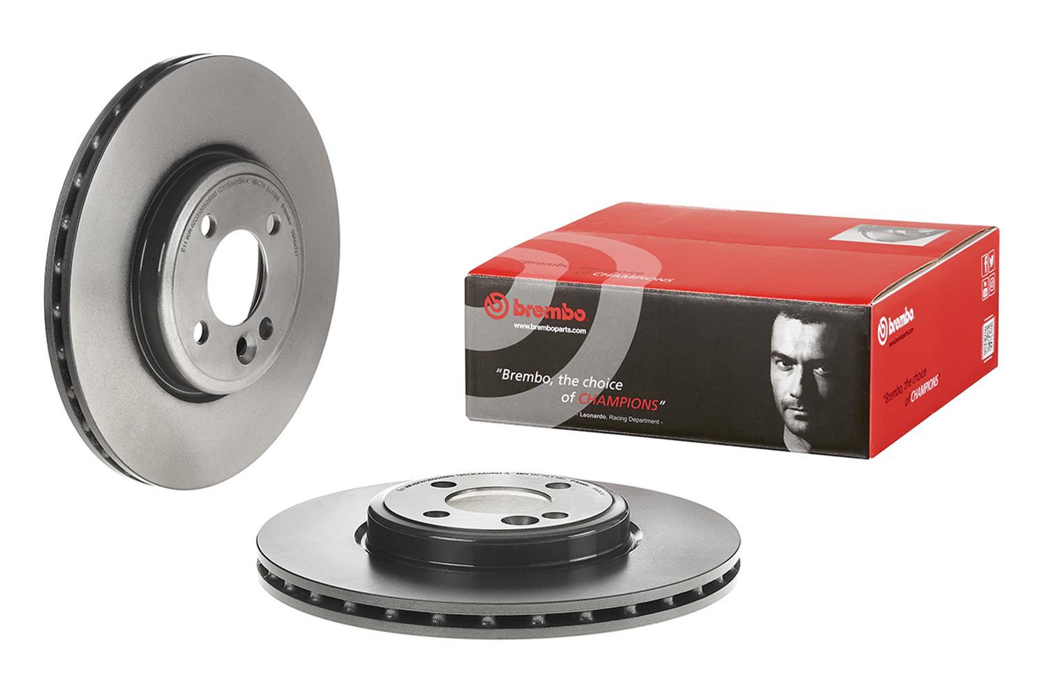 Brembo Premium UV Coated Brake Rotors 09.A047.41